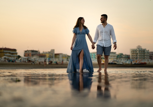 Francesco Ranoldi Photographer - engagement beach Italy
